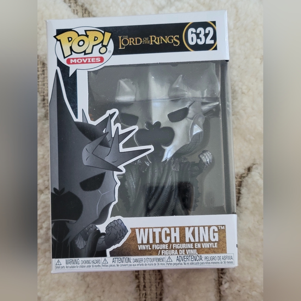 Funko Pop Witch King Silver and Black Figure